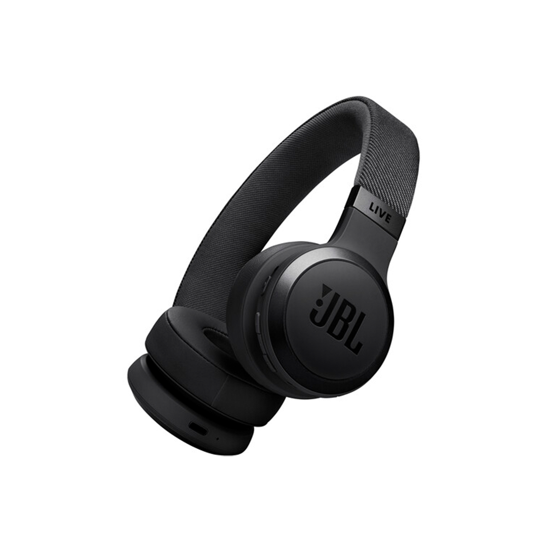 JBL Live 670NC Noise-Cancelling On-Ear Wireless Headphones - Black in Qatar JBL Live 670NC Noise-Cancelling On-Ear Wireless Headphones - Black in Qatar